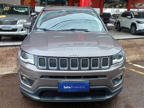 JEEP COMPASS 2.0 16V FLEX LONGITUDE AUTOMÁTICO JEEP COMPASS 2.0 16V FLEX LONGITUDE AUTOMÁTICO